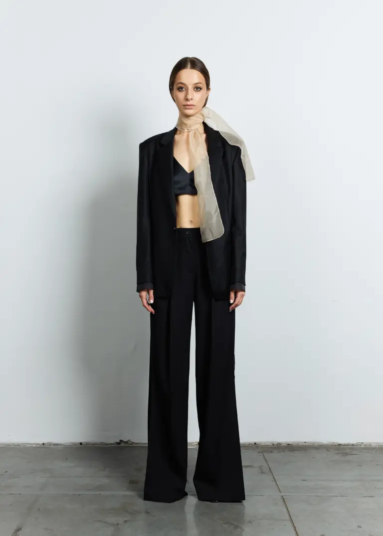 Palazzo Pants with Organza, photo 1