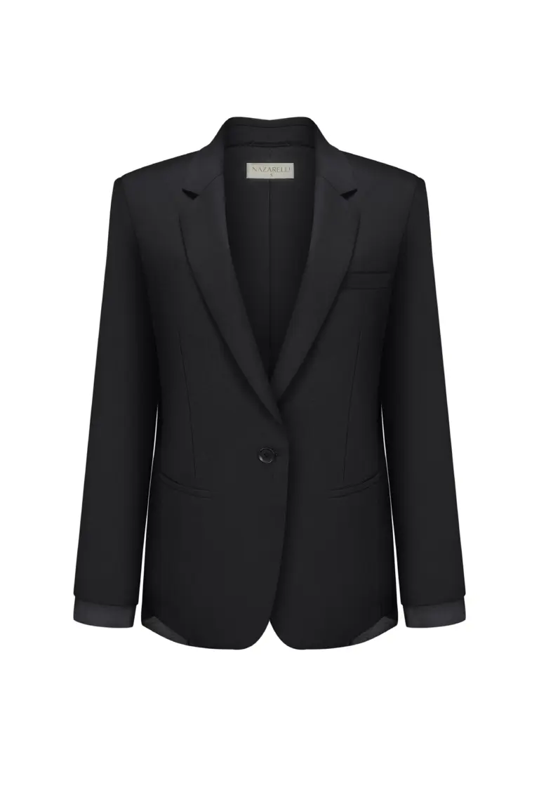 Blazer with organza, photo 1