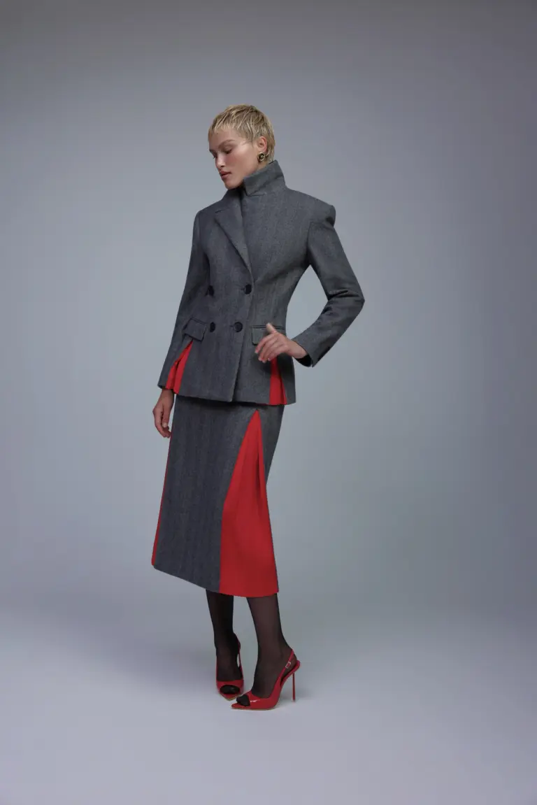 Skirt with inserts, photo 1